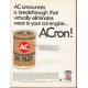 1966 AC Oil Filter Ad "a breakthrough"