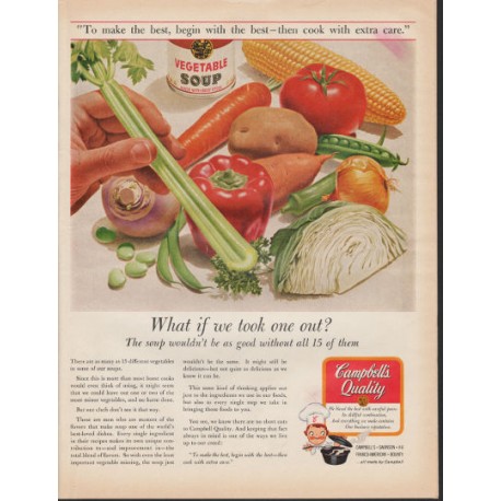 1966 Campbell's Soup Ad "took one out"