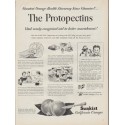 1952 Sunkist California Oranges Ad "The Protopectins"