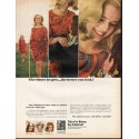 1966 Clairol Hair Color Ad "The closer he gets"