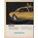 1967 Chevrolet Camaro Ad "Look at that" ~ (model year 1967)