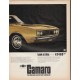 1967 Chevrolet Camaro Ad "Look at that" ~ (model year 1967)