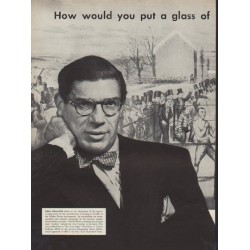 1952 Ballantine Ale Ad "Paul Gallico"