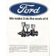 1966 Ford Auto Parts Ad "do the work of 4"