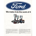 1966 Ford Auto Parts Ad "do the work of 4"