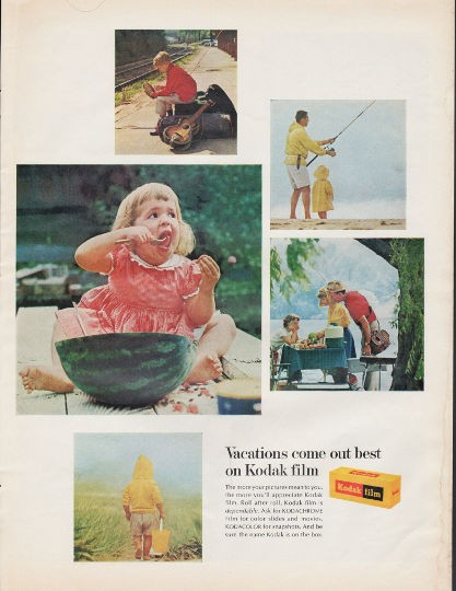 1966 Kodak Film Vintage Ad 