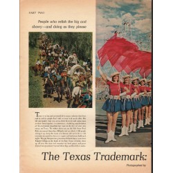 1966 The Texas Trademark Article ~ Flair for the Flamboyant