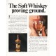 1966 Calvert Whiskey Ad "Soft Whiskey proving ground"