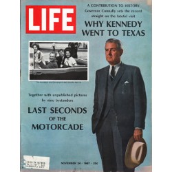 1967 LIFE Magazine Cover Page ~ November 24, 1967