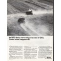 1967 Mobil Oil Ad "only two cars in Ohio"