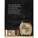 1967 Timex Watch Ad "The Electric Timex"