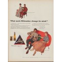 1952 Blatz Beer Ad "What made Milwaukee change its mind?"