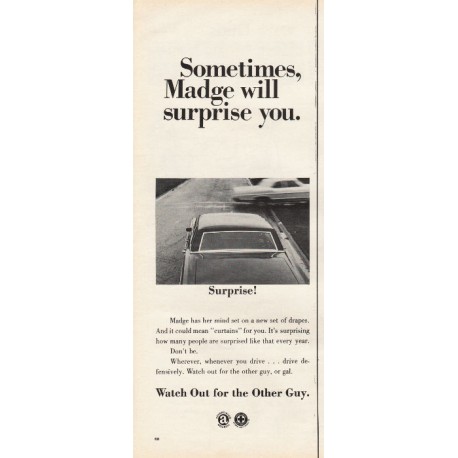 1967 Advertising Council Ad "Madge"