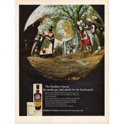 1967 Heublein Cocktails Ad "The Heublein Martini"