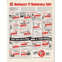 1965 Pro Hardware Stores Ad "Hardware's 11th Anniversary Sale!"
