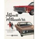 1966 Chrysler Plymouth Ad "Let yourself Go Plymouth '66" ~ (model year 1966)