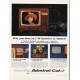 1965 Admiral Television Ad "your first Color TV should be an Admiral"