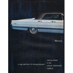 1966 Mercury Ad "a new definition of driving pleasure" ~ (model year 1966)