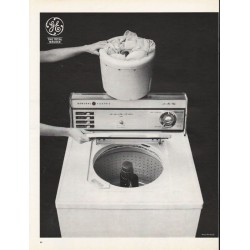 1965 General Electric Washer Ad "The Total Washer" ~ Model WA850B