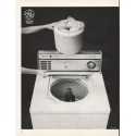 1965 General Electric Washer Ad "The Total Washer" ~ Model WA850B