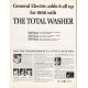 1965 General Electric Washer Ad "The Total Washer" ~ Model WA850B