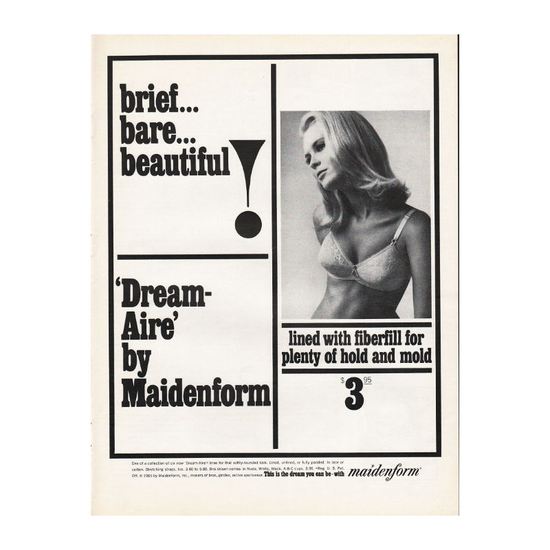 1960 Vintage ad for Maidenform Girdle`retro fashion Pretty Models