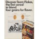 1965 Nabisco Team Flakes Ad "Discover Team Flakes"