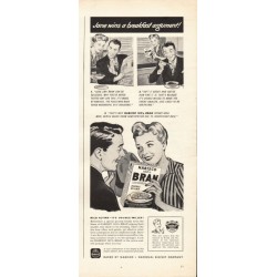 1944 Nabisco Bran Ad "Jane wins"