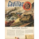 1944 Cadillac Army Tanks Ad "Some go Through"