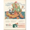 1944 Swan Soap Ad "four swell soaps"
