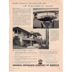1953 General Insurance Company of America Ad