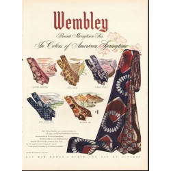 1944 Wembley Ties Ad "Murrytown Ties"