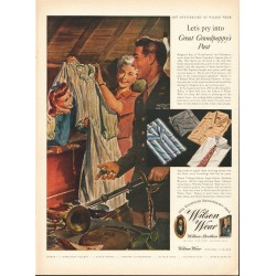 1944 Wilson Wear Ad "Great Grandpappy's Past"