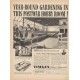 1944 Timkin Appliances Ad "postwar hobby room"