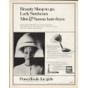 1969 Lady Sunbeam Ad "Beauty Shop to go"