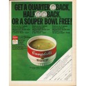 1969 Campbell's Soup Ad "Get a quarter back"