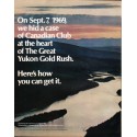 1969 Canadian Club Whisky Ad "a case of Canadian Club"