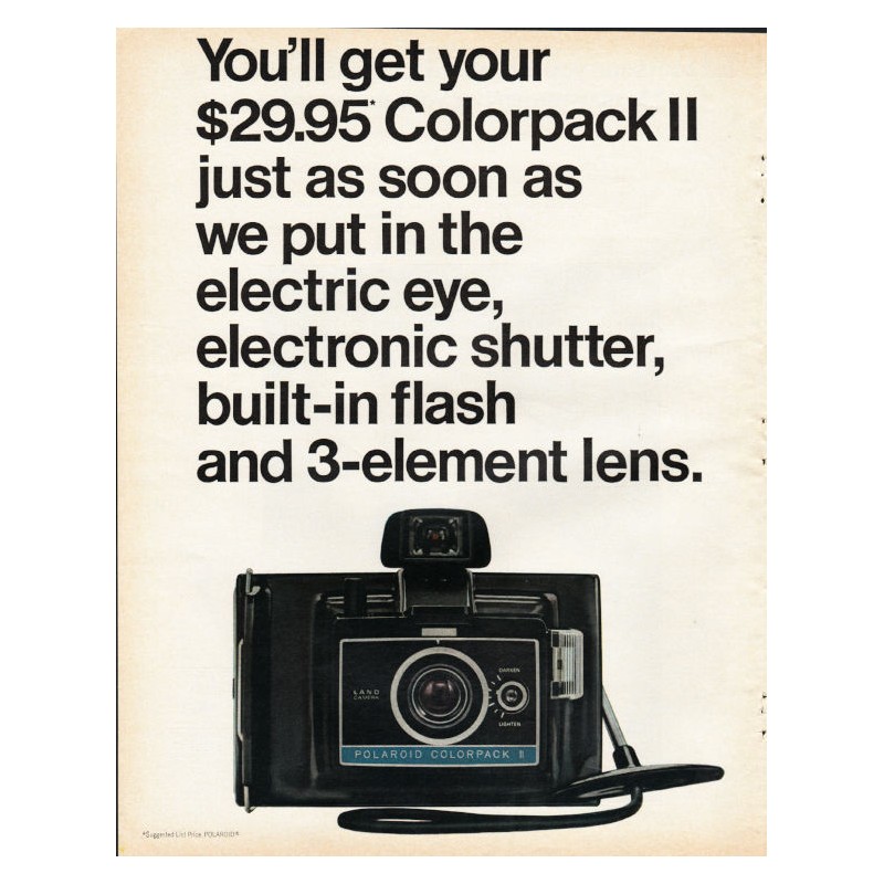 polaroid land camera super colorpack iv