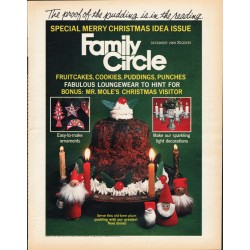 1969 Family Circle Magazine Ad "Merry Christmas Idea Issue"