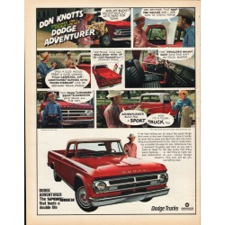 1970 Dodge Adventurer Truck Ad "Don Knotts" ~ (model year 1970)