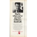 1969 Tegrin Shampoo Ad "ordinary dandruff"