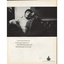 1969 Wind Song Perfume Ad "can't seem to forget you"