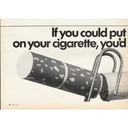 1969 Tareyton Cigarettes Ad "you'd have a better cigarette"