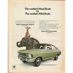 1970 Buick Opel Kadett Ad "Maxi-Brute" ~ (model year 1970)