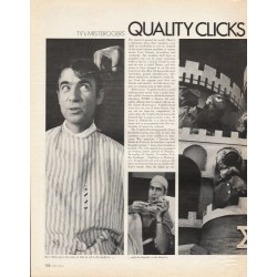 1969 Misterogers' Neighborhood Article "Quality Clicks With Kids"