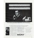 1966 Mutual of New York Ad "stocks and bonds"