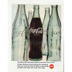 1966 Coca-Cola Vintage Ad 