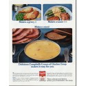 1966 Campbell's Cream of Chicken Soup Ad "Makes a gravy"