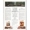 1975 American Heritage Society Ad "Come Home America"