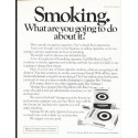 1975 Vantage Cigarettes Ad "Smoking."